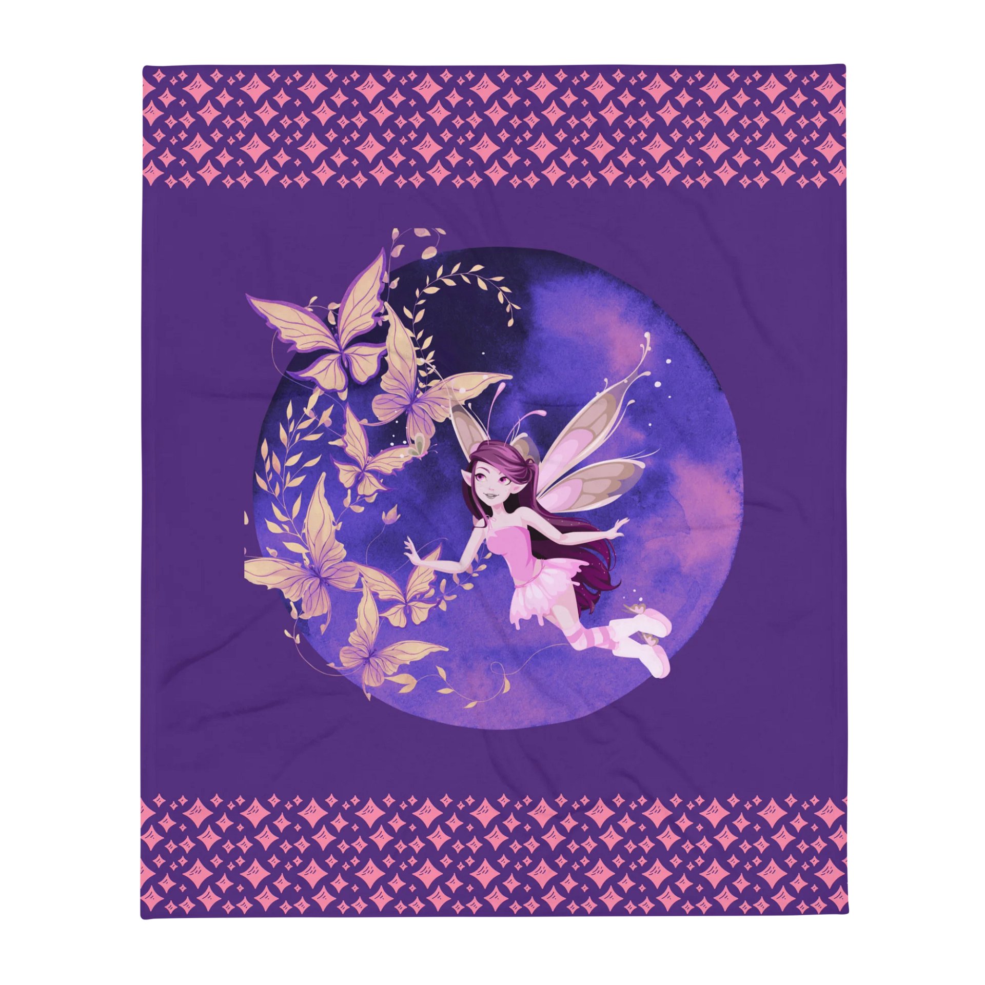 Fairy Moon Throw Cover product image (2)