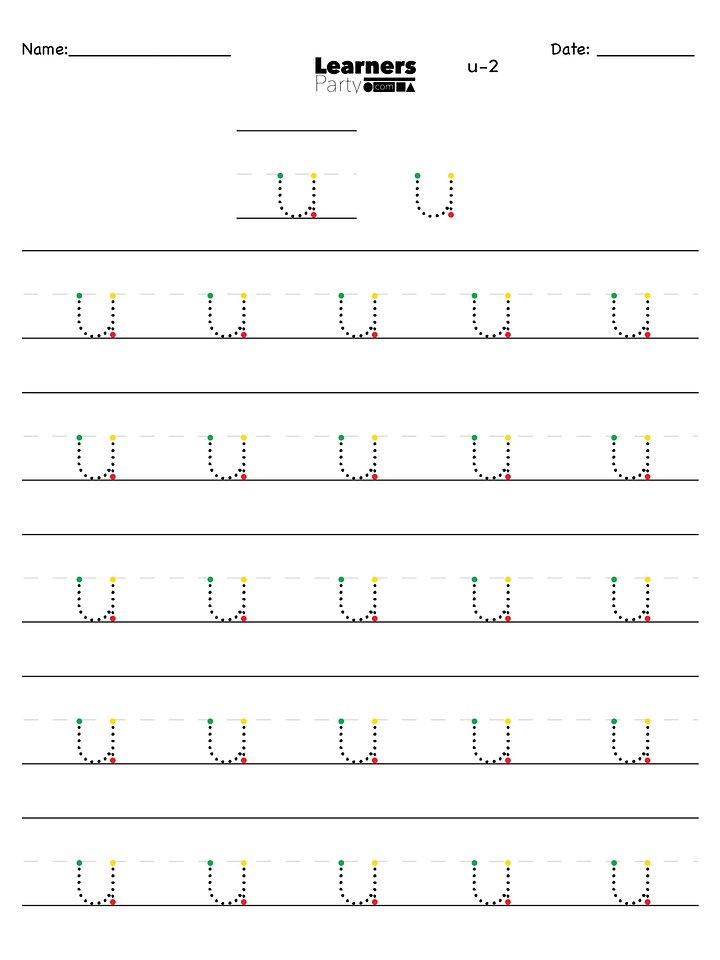 U/u - New Digital Product Progressive Letter Builder product image (1)
