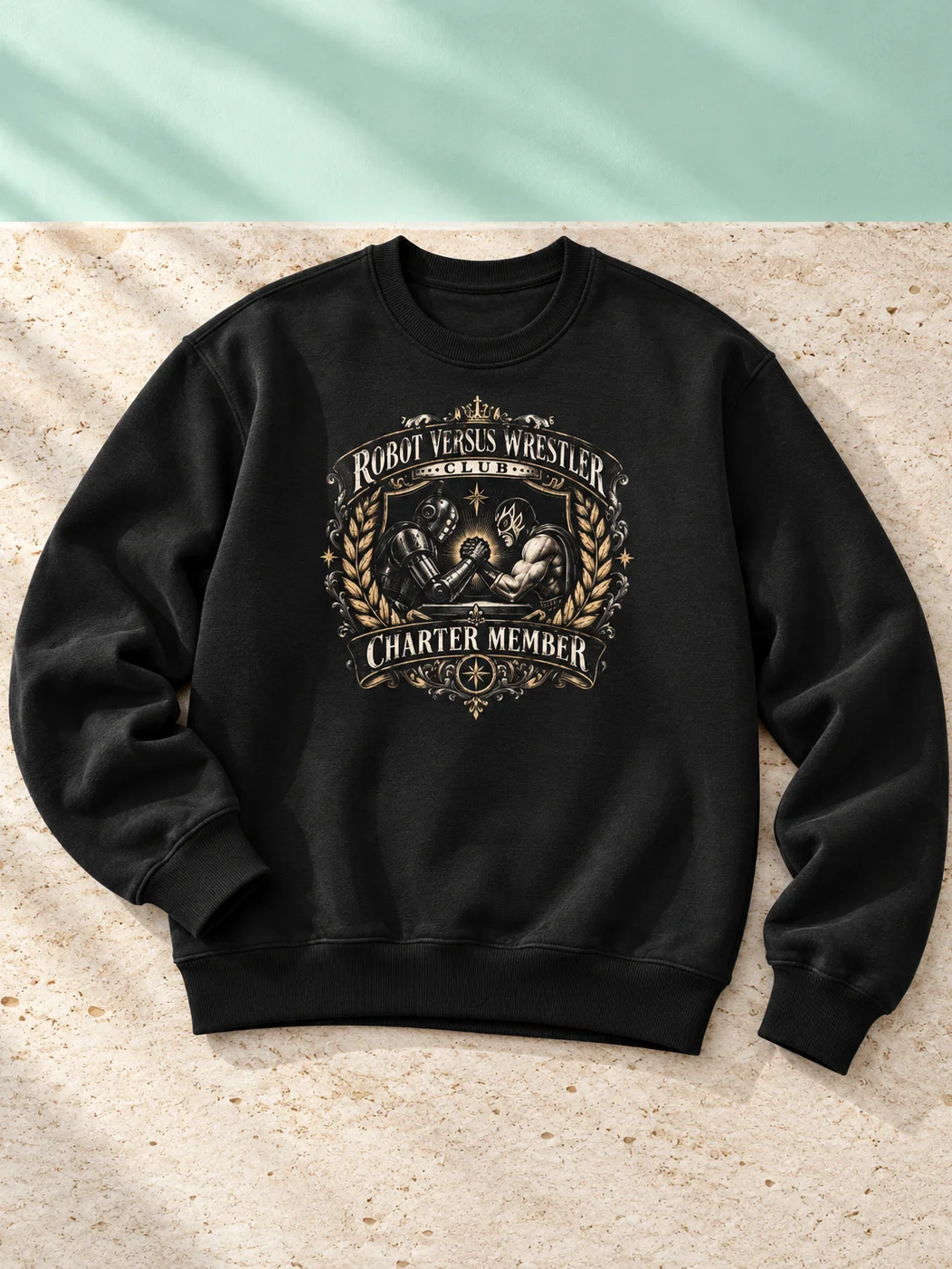 Robot Versus Wrestler Charter Member Sweatshirt product image (1)