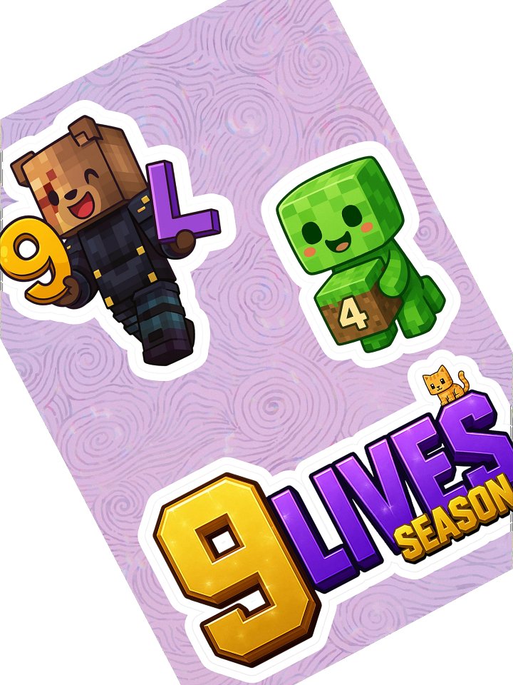 9LS4 Danbearpig82 Sticker Sheet product image (2)