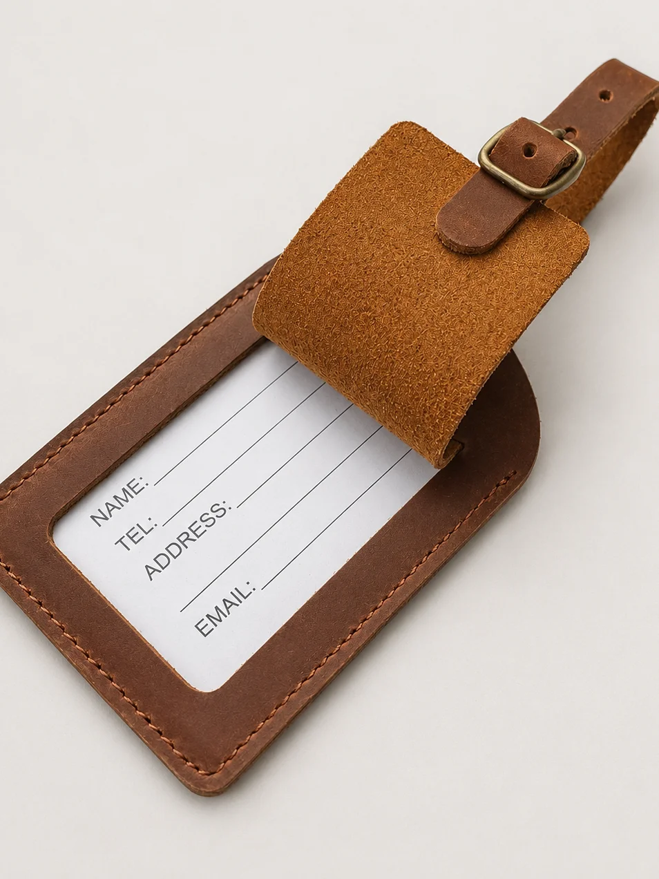 Going... Places Luggage Tag — Brown product image (3)
