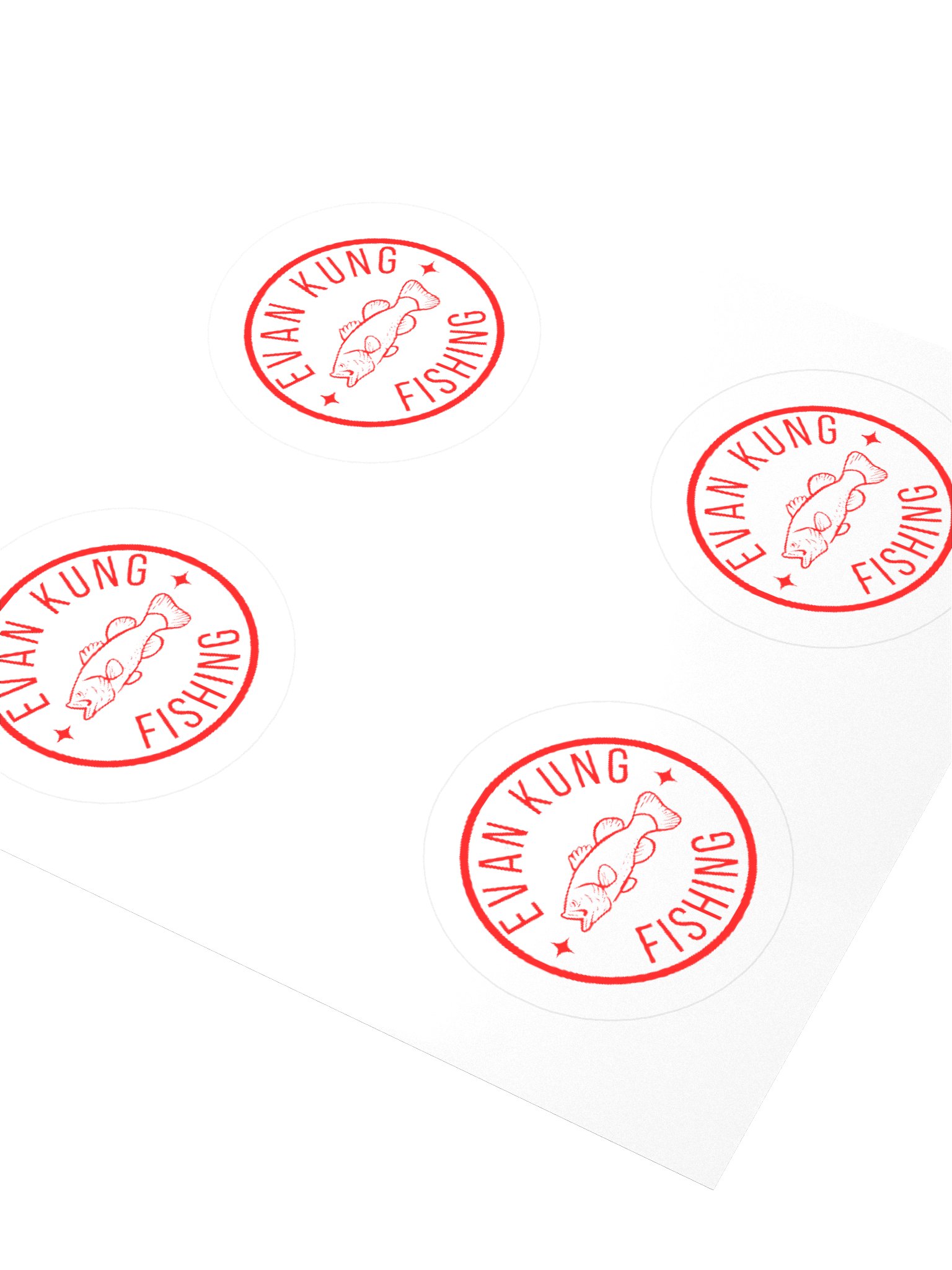 Evan Kung Logo Stickers product image (3)