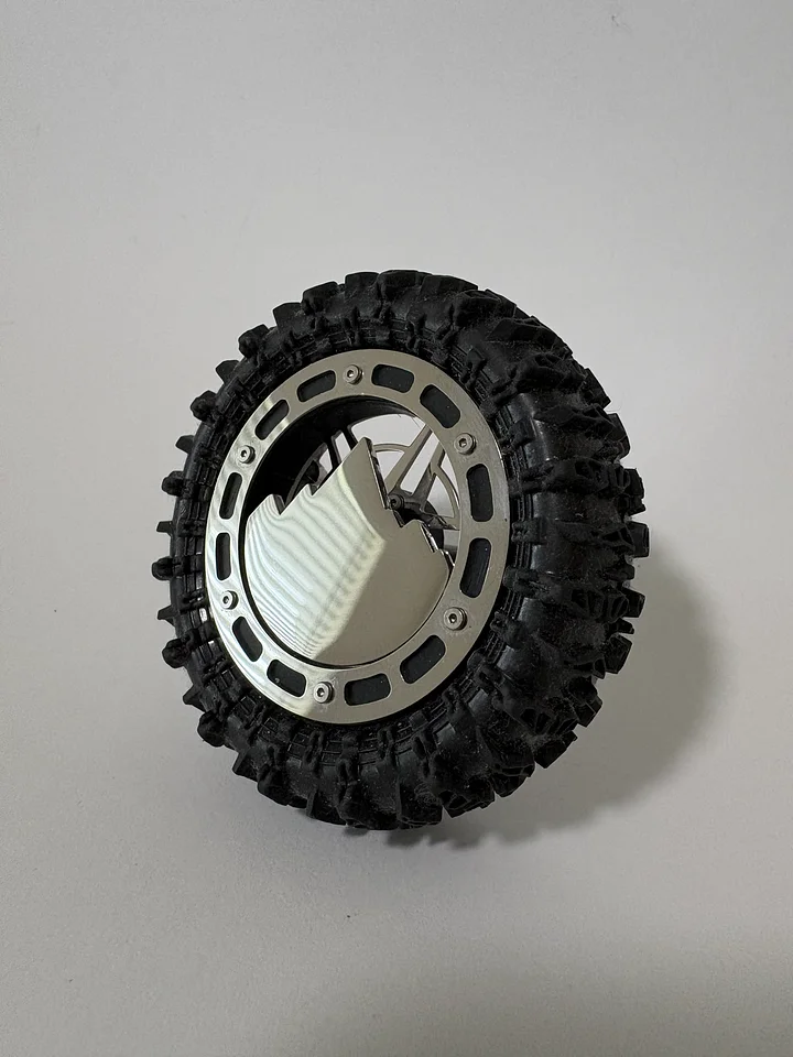 1.8" v2 Floater Wheels - "Supernova" wheel face with "Mountain" floater product image (1)