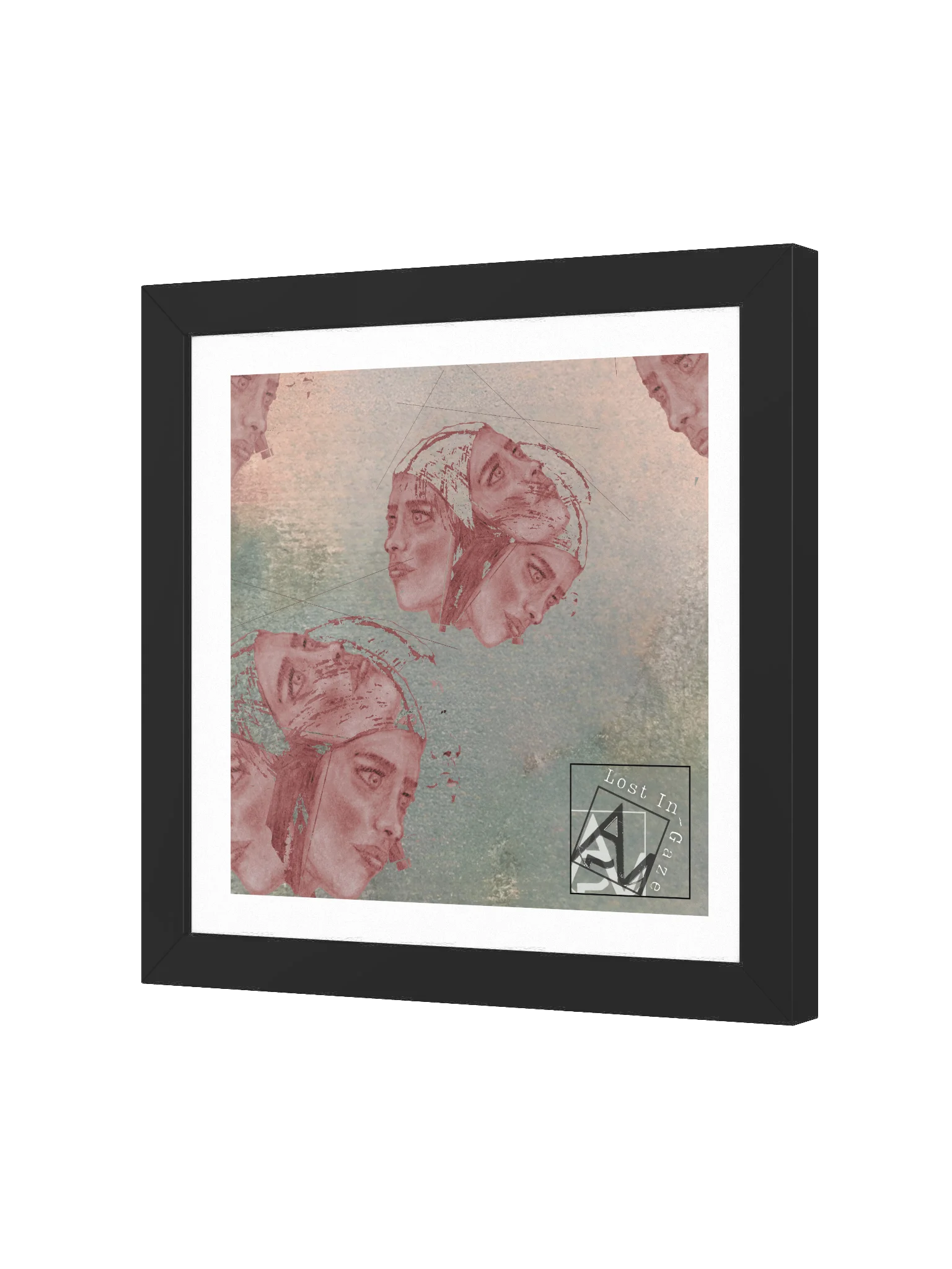 LOST IN GAZE (Framed Art) product image (2)