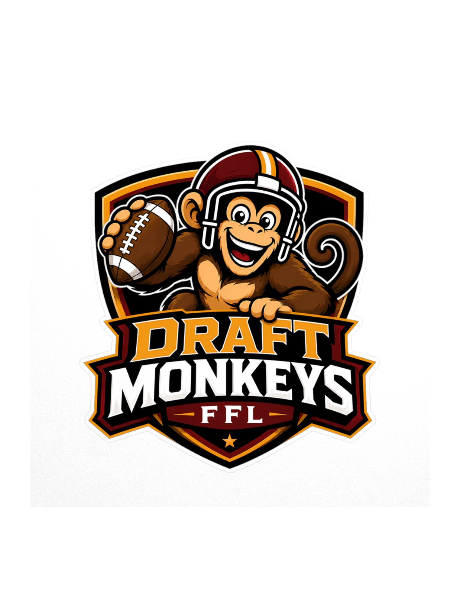 Draft Monkeys FFL Sticker product image (1)