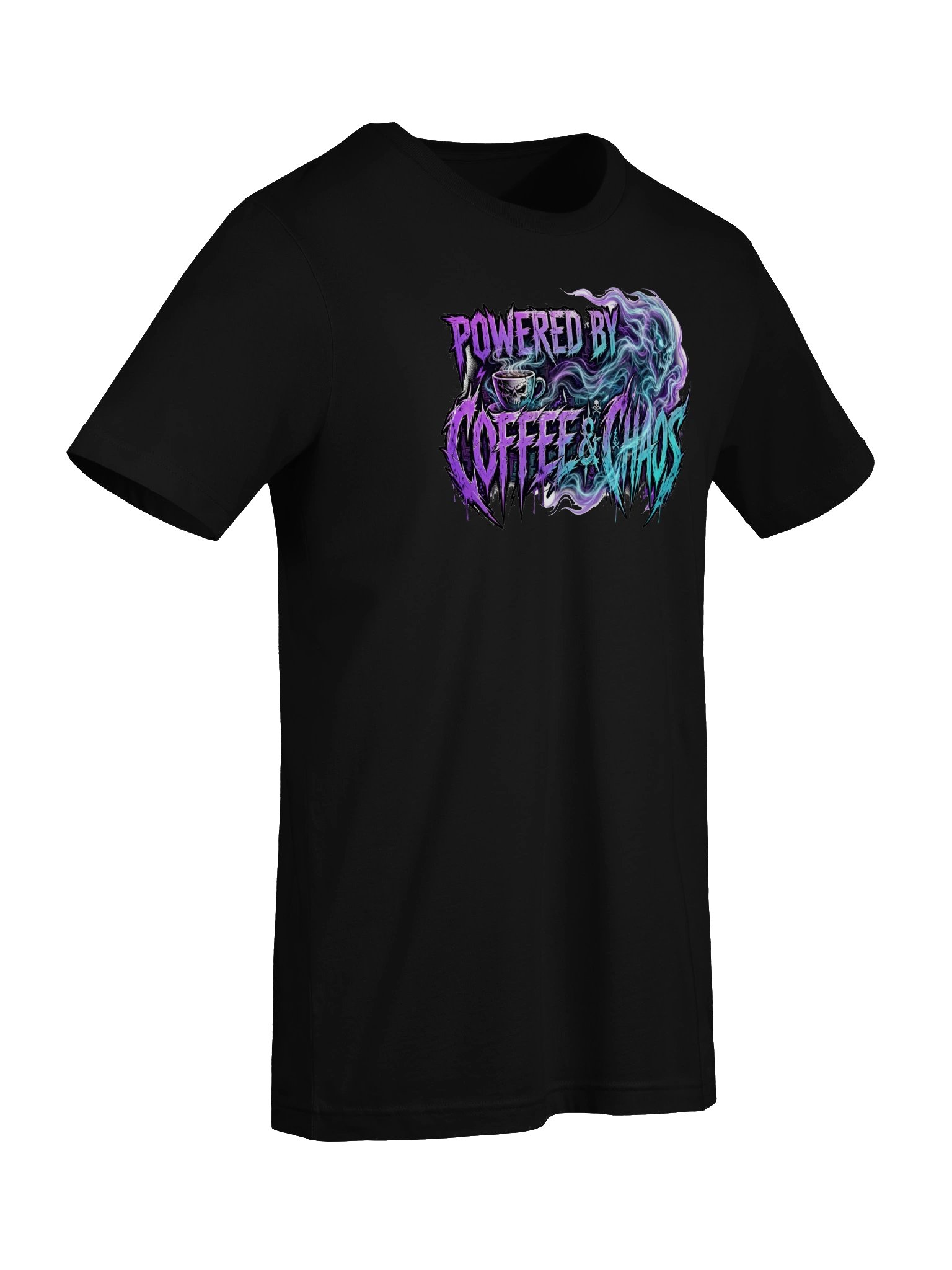 Powered by Coffee & Chaos Tee product image (7)
