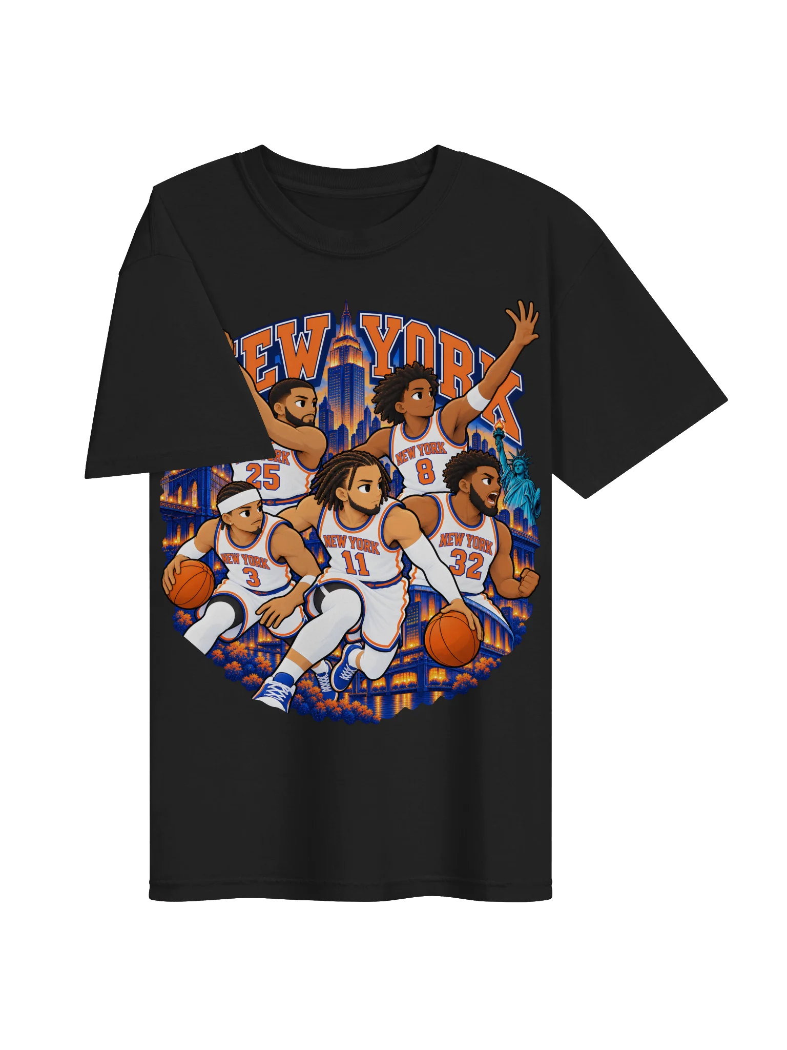 New York Basketball 26/27 Animated Player T-Shirt product image (3)