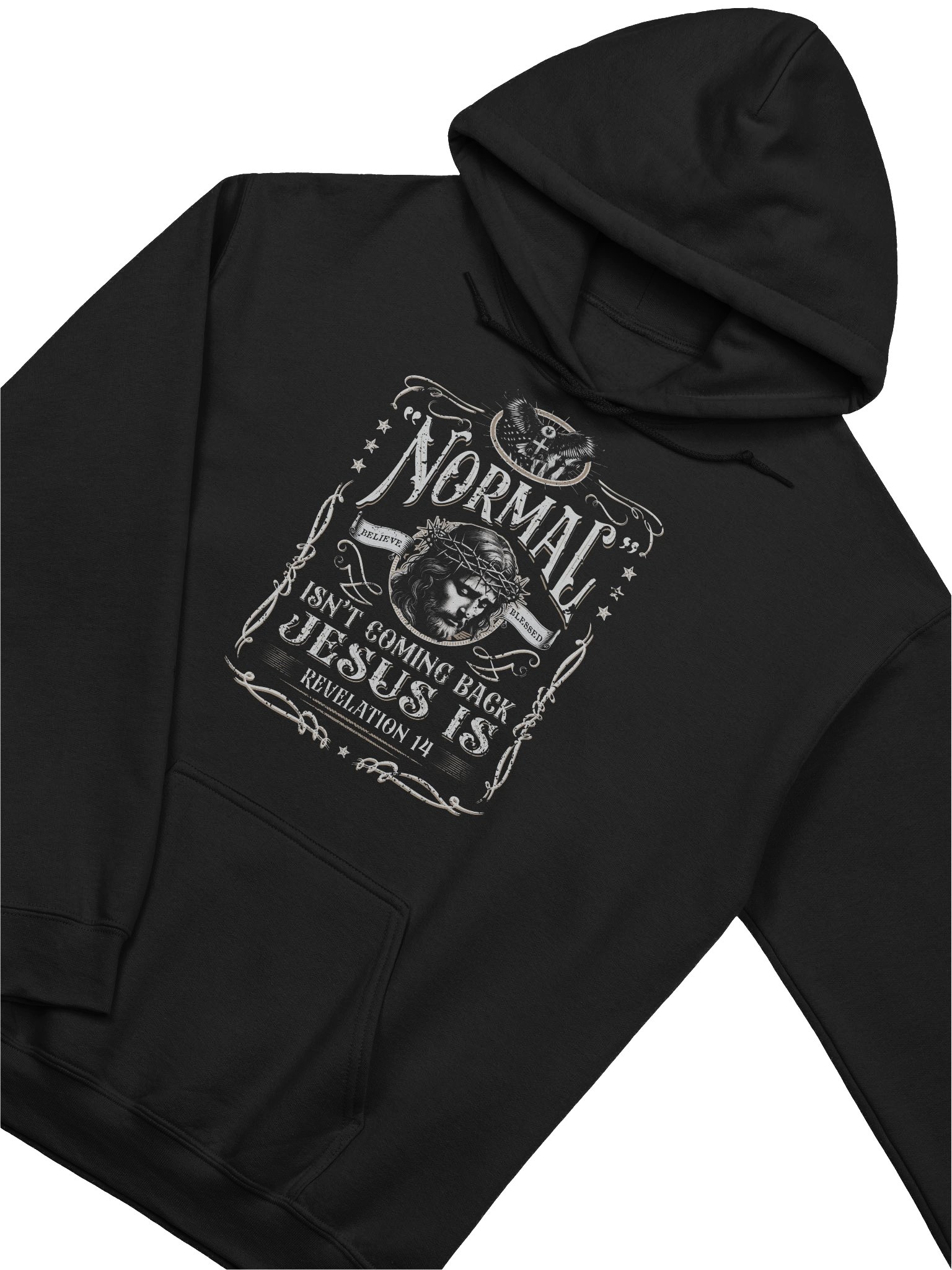 Normal Isn't Coming Back, Jesus is Unisex Hoodie product image (3)