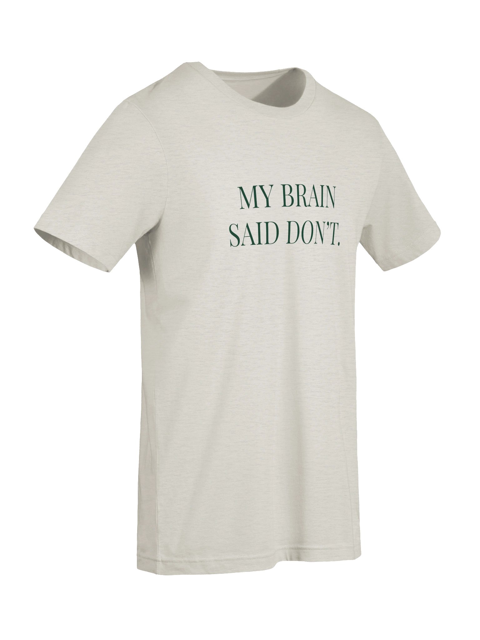 Mindset Evolution — Opposite Action Tee (Heather Dust) product image (7)