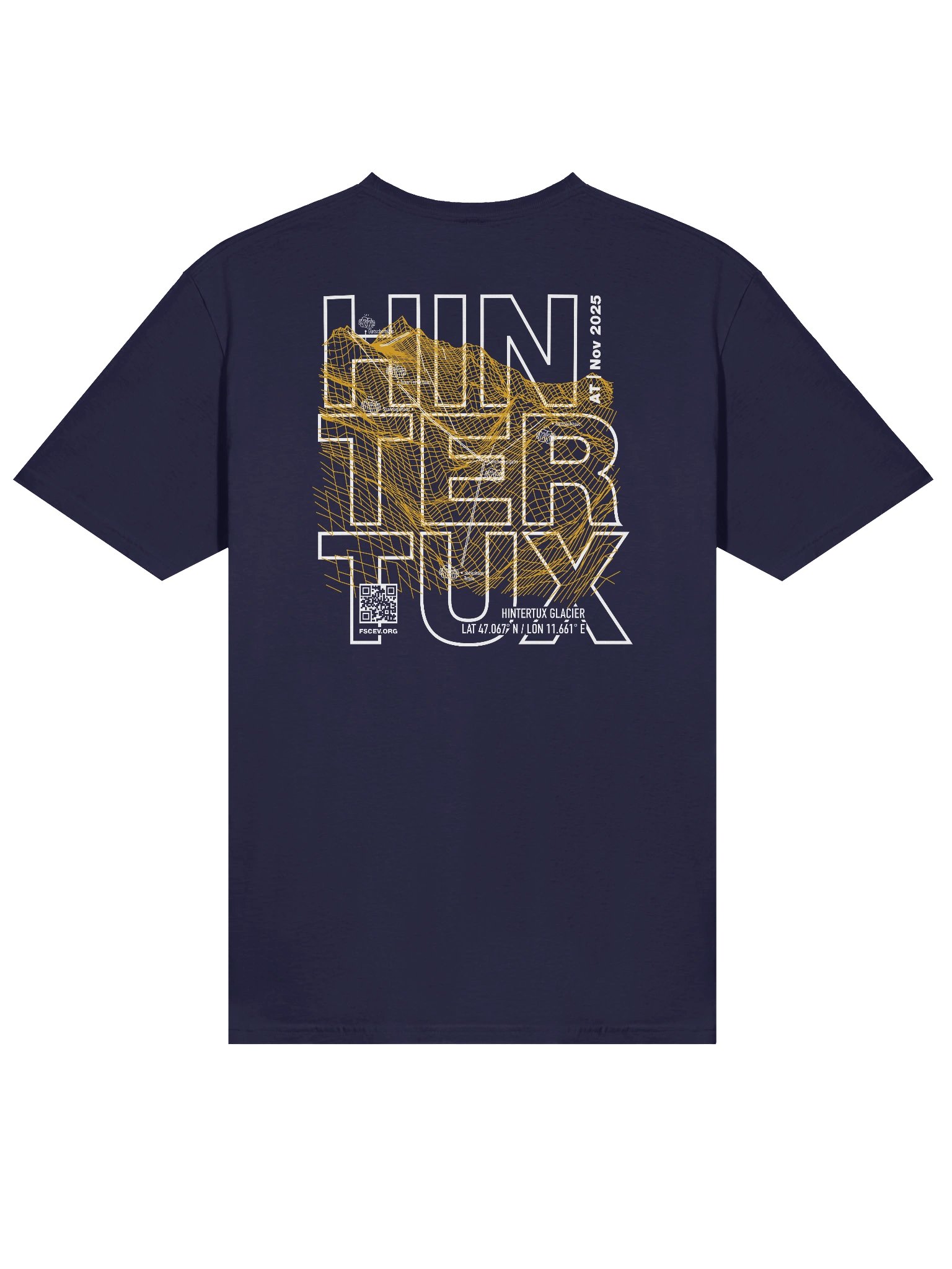 Logo Blowing Flake Hintertux Resort (front and back print) product image (5)