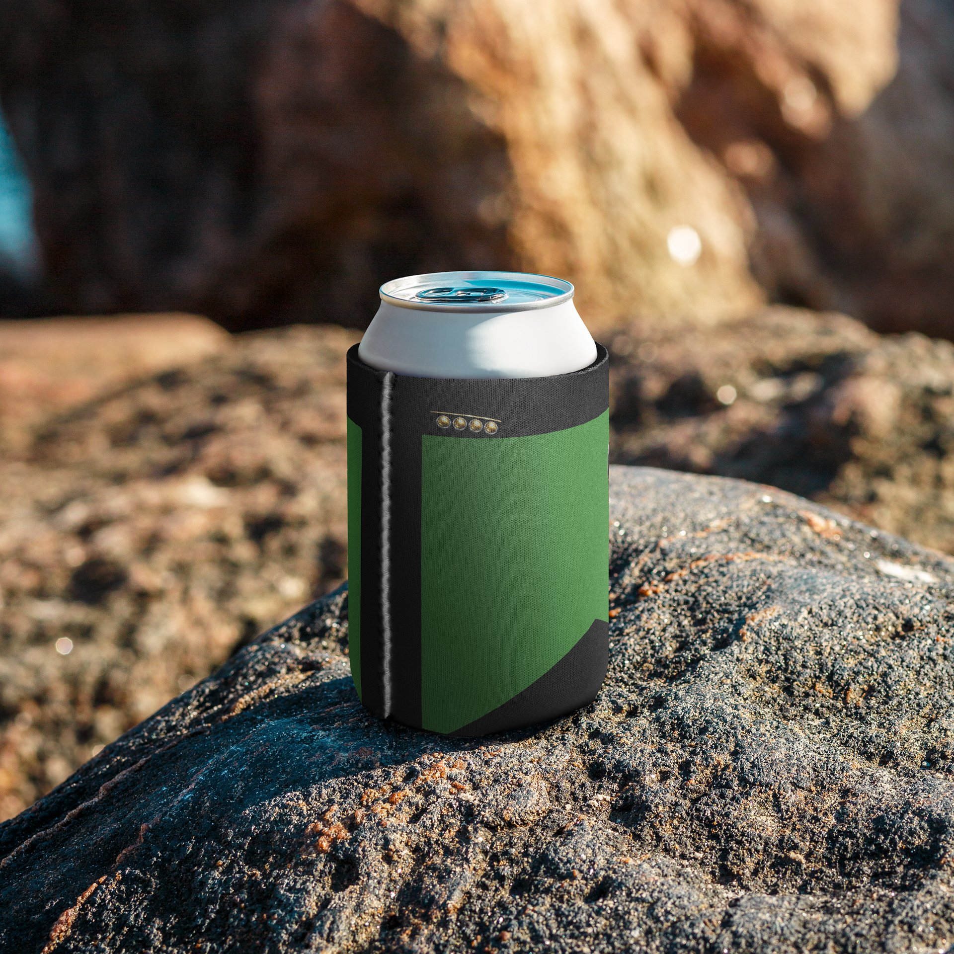 Officer Inspired Can Coozie - Green Division product image (7)