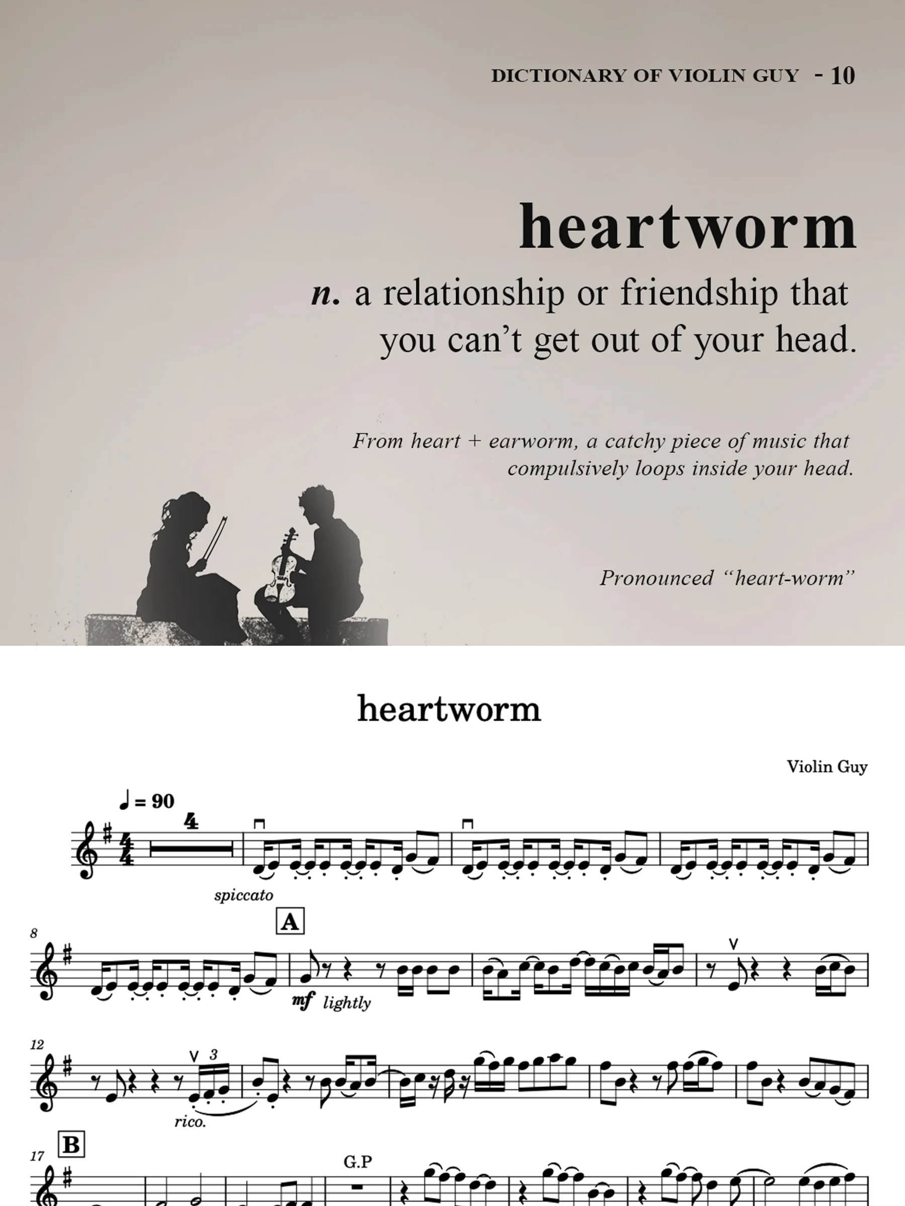heartworm- Sheet Music product image (1)