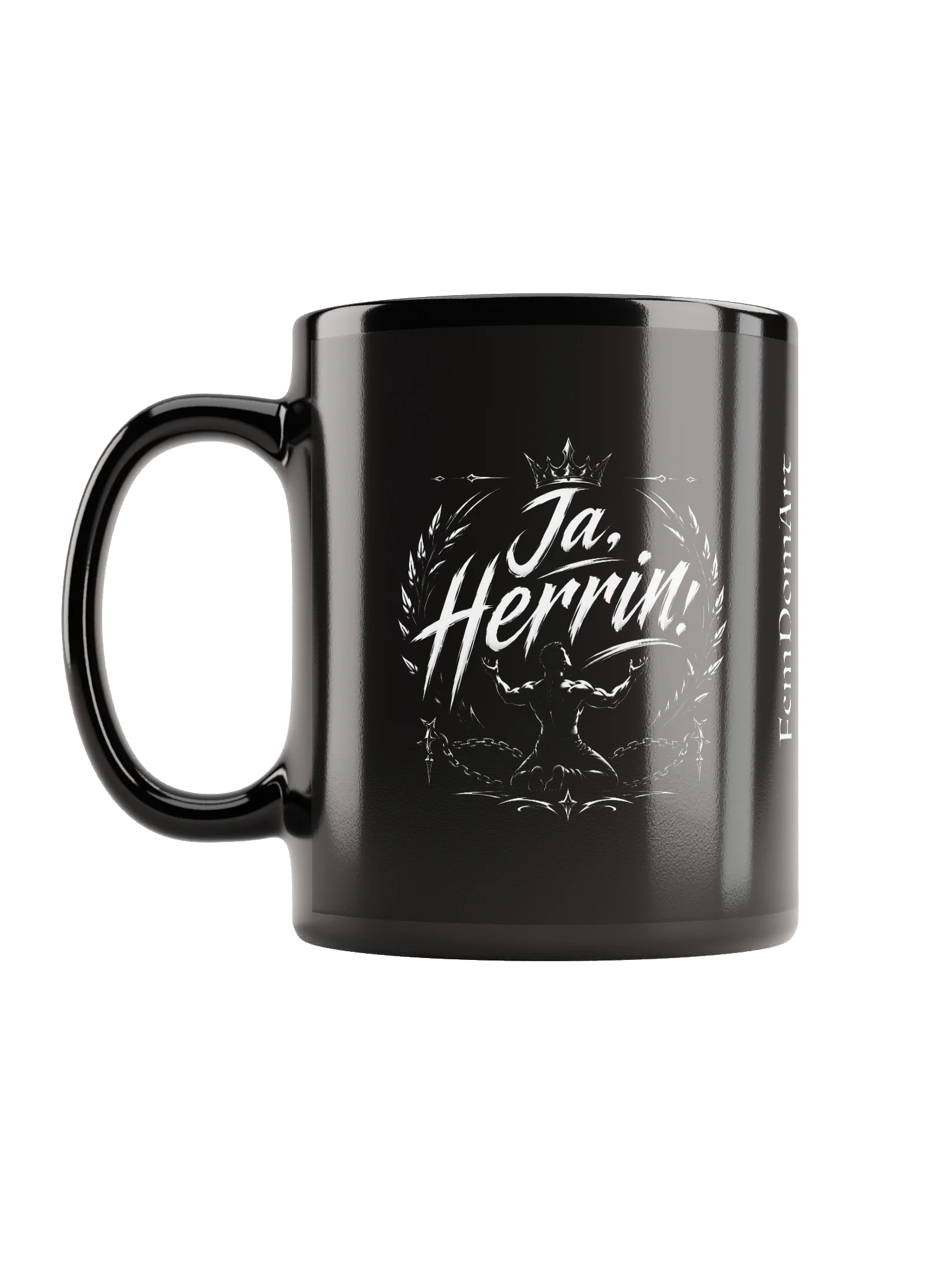 Ja, Herrin! – Geboren, um zu dienen | Dominante Statement-Tasse product image (2)