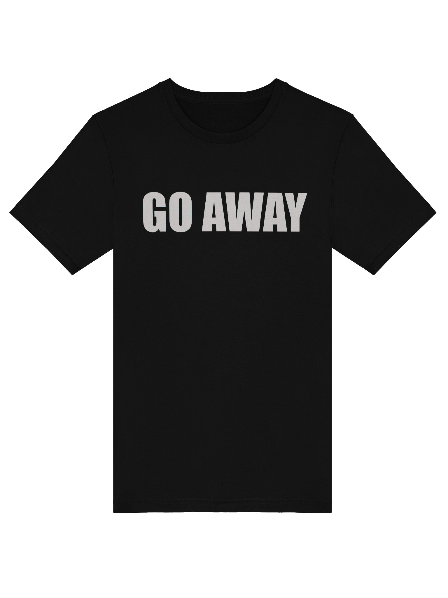 Go Away Simple T-Shirt product image (5)