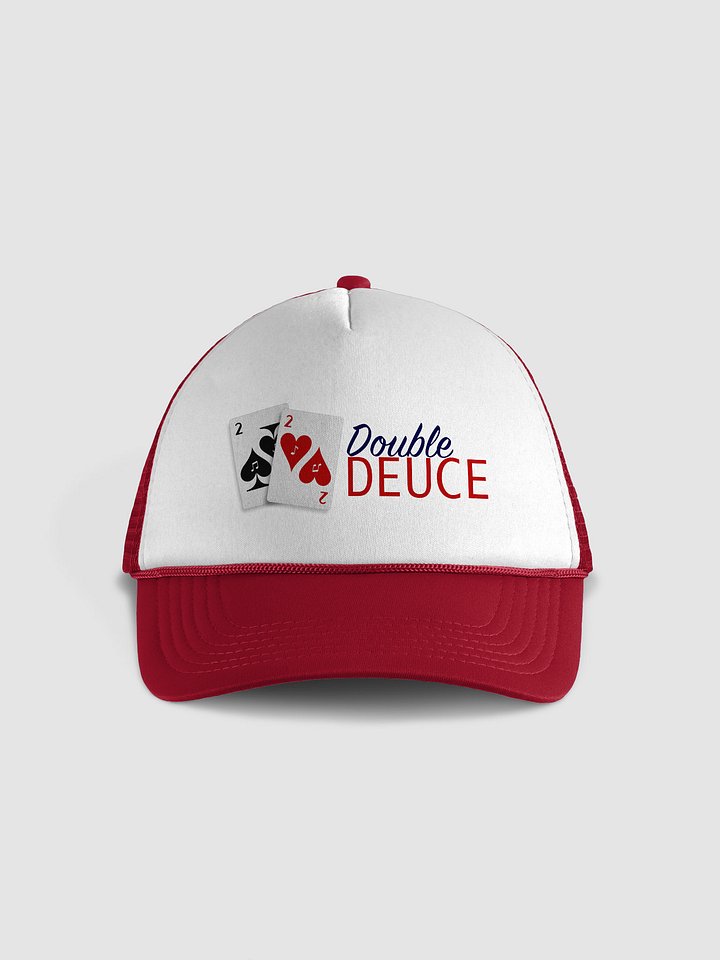 Double Deuce Trucker Cap (Red) product image (1)