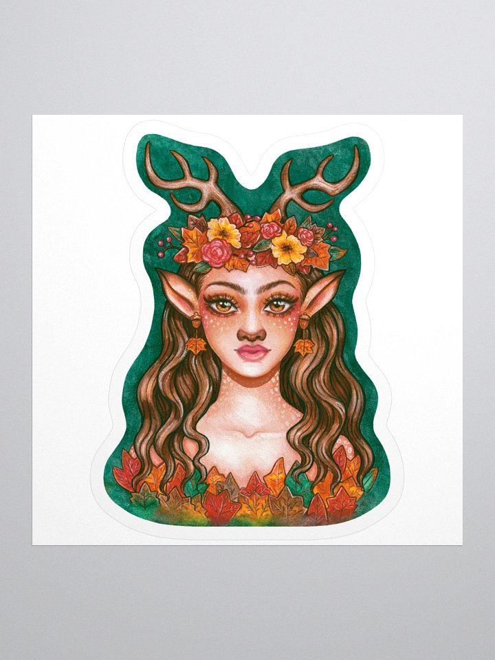Fall Faun - Kiss Cut Sticker product image (1)