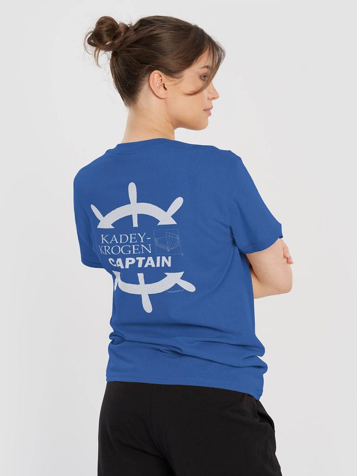 Kadey-Krogen Captain - T-Shirt - Dark Shirt w/White Logo product image (1)