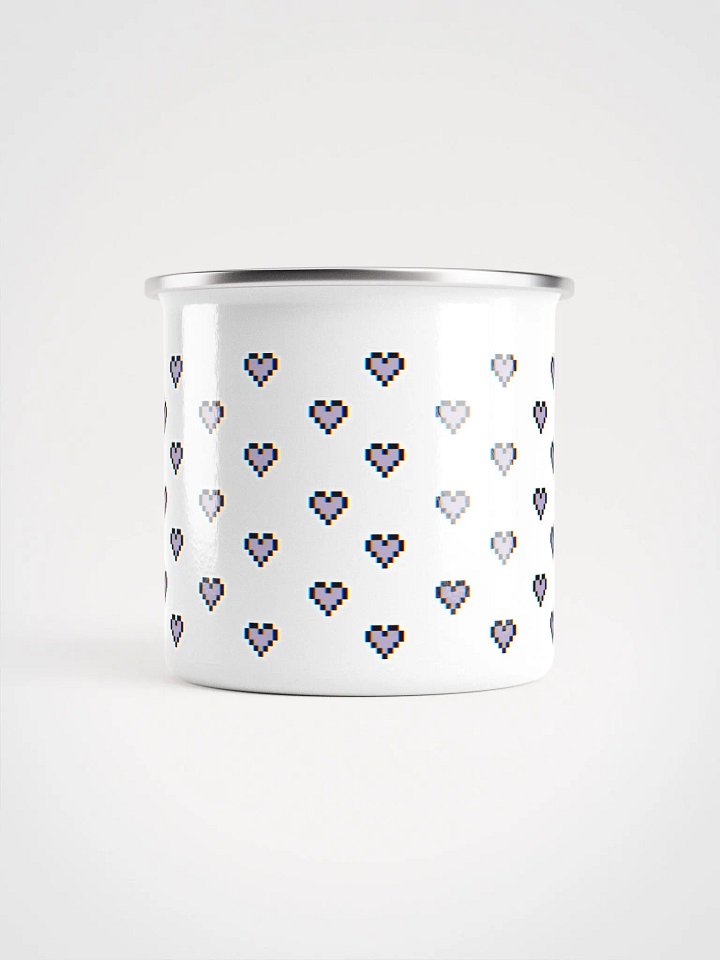 Tiny Hearts Enamel Mug product image (2)