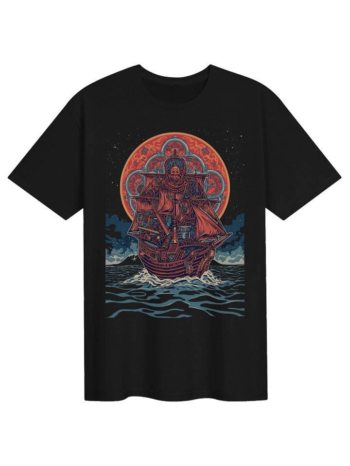 Mystical Ghost Ship T-Shirt product image (1)