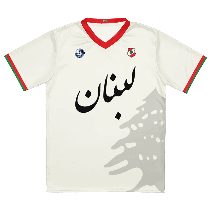 Lebanon Soccer Unisex Jersey product image (1)