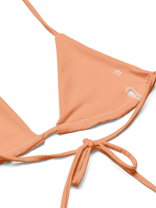 His House String Bikini Set - Coral product image (11)