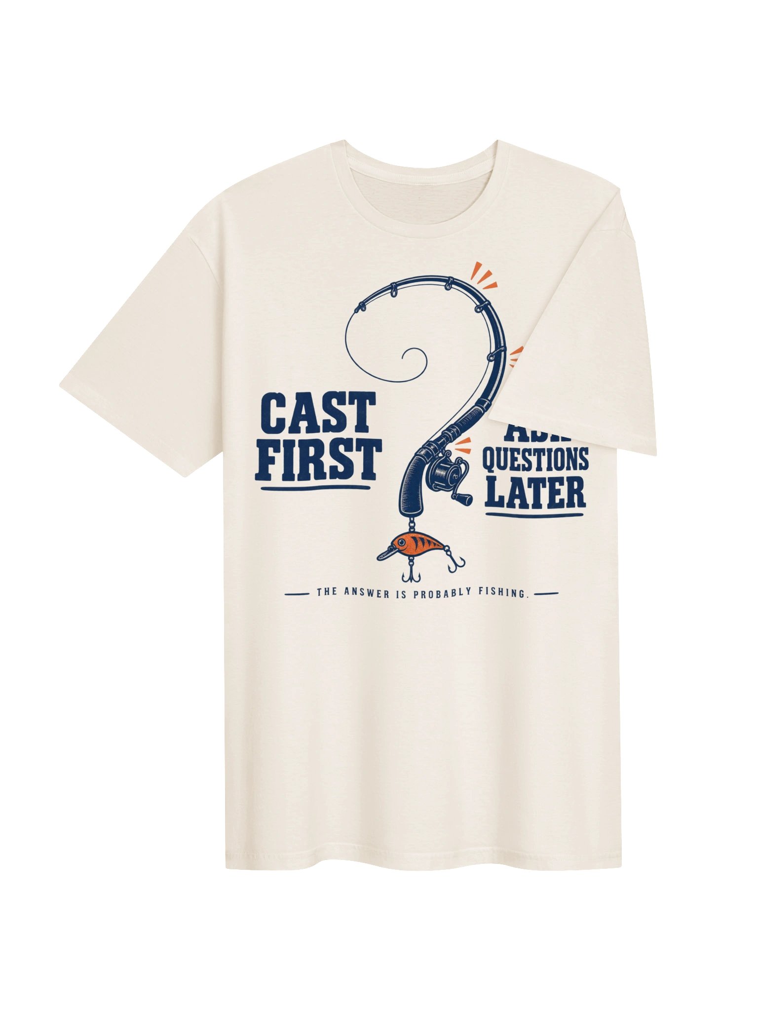 Cast First, Ask Questions Later T-Shirt product image (4)