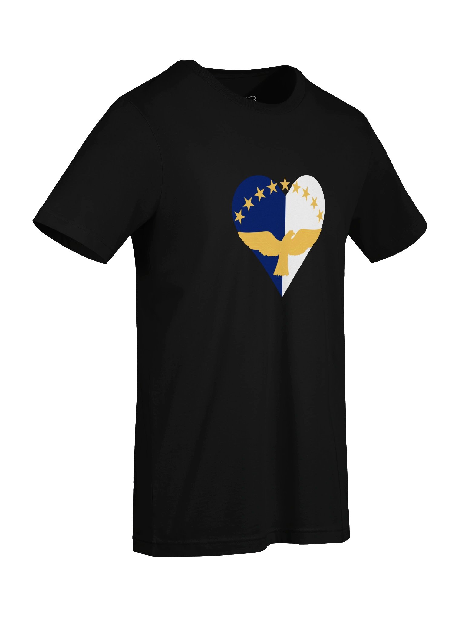 azores flag heart supersoft tee product image (7)