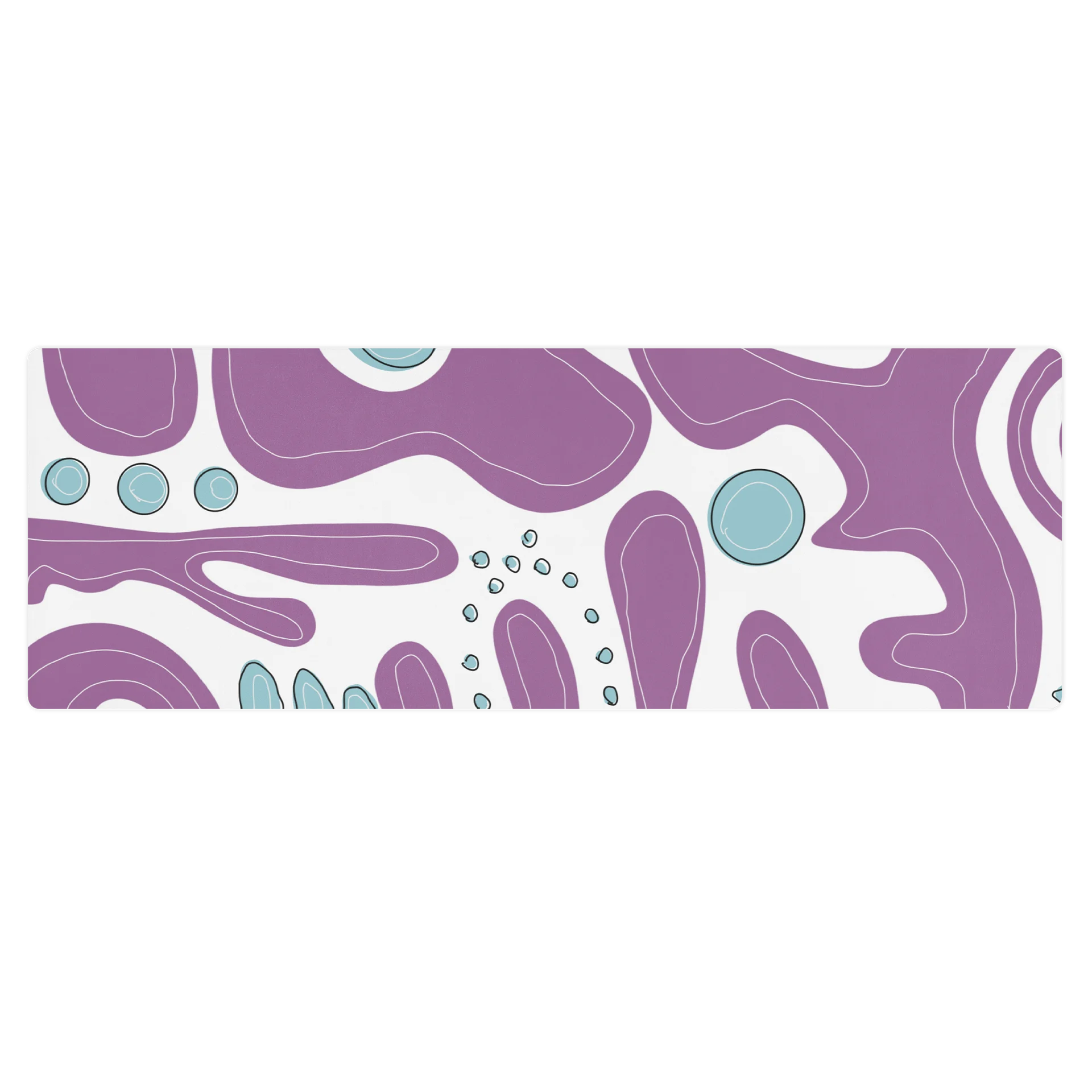 Nordic Zen Yogamatte – Lilac & Mint product image (2)