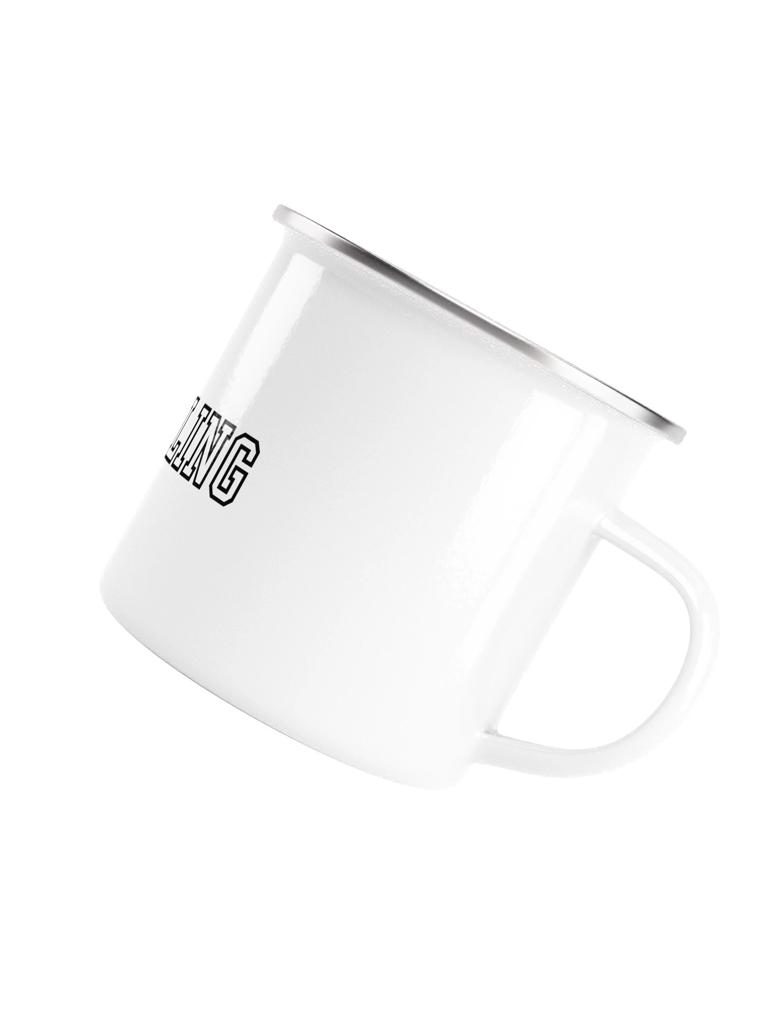 Wrestling Wordmark Enamel Mug product image (5)