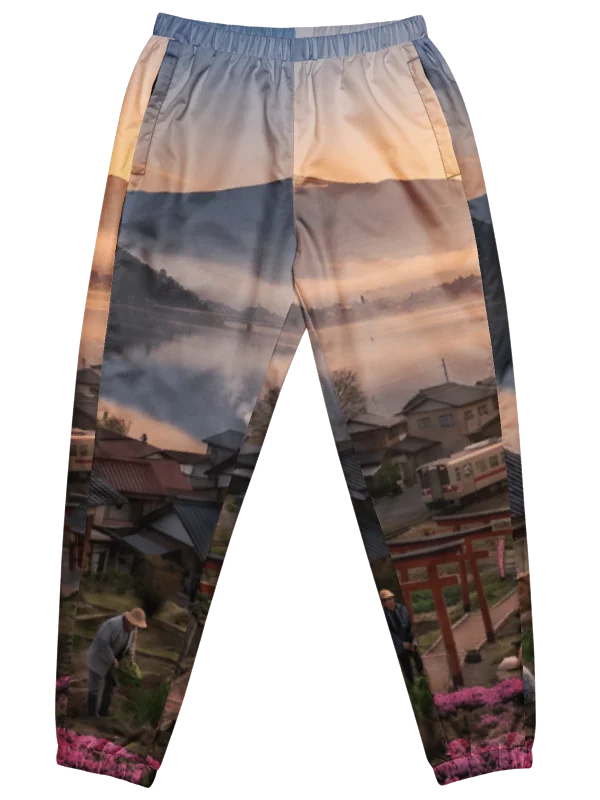 Mount Fuji Unisex Track Pants | Water-Resistant Streetwear product image (1)