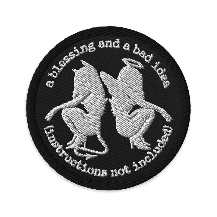 a blessing and a bad idea Patch product image (1)