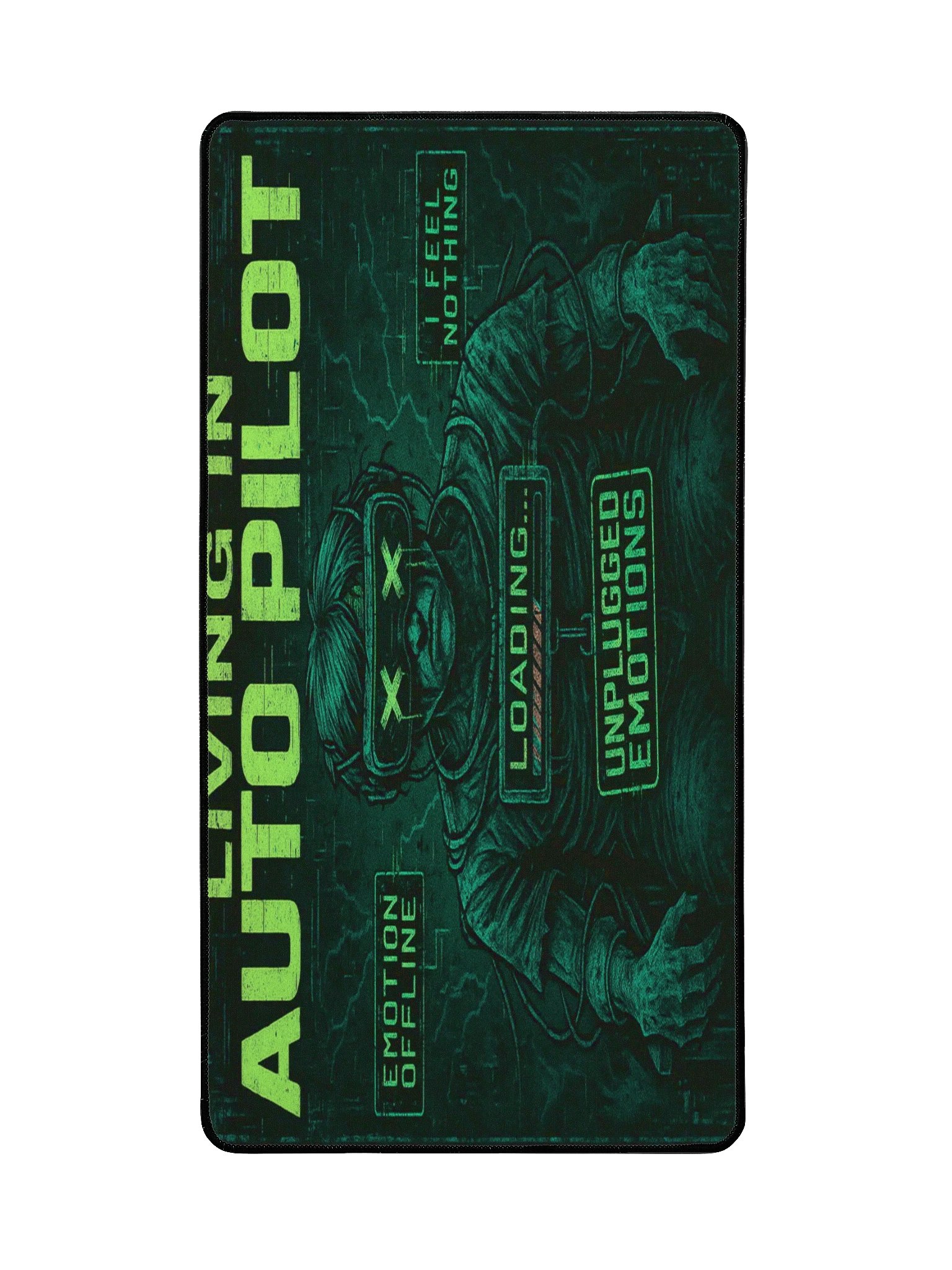 Living in Auto Pilot Large Mouse Pad product image (2)