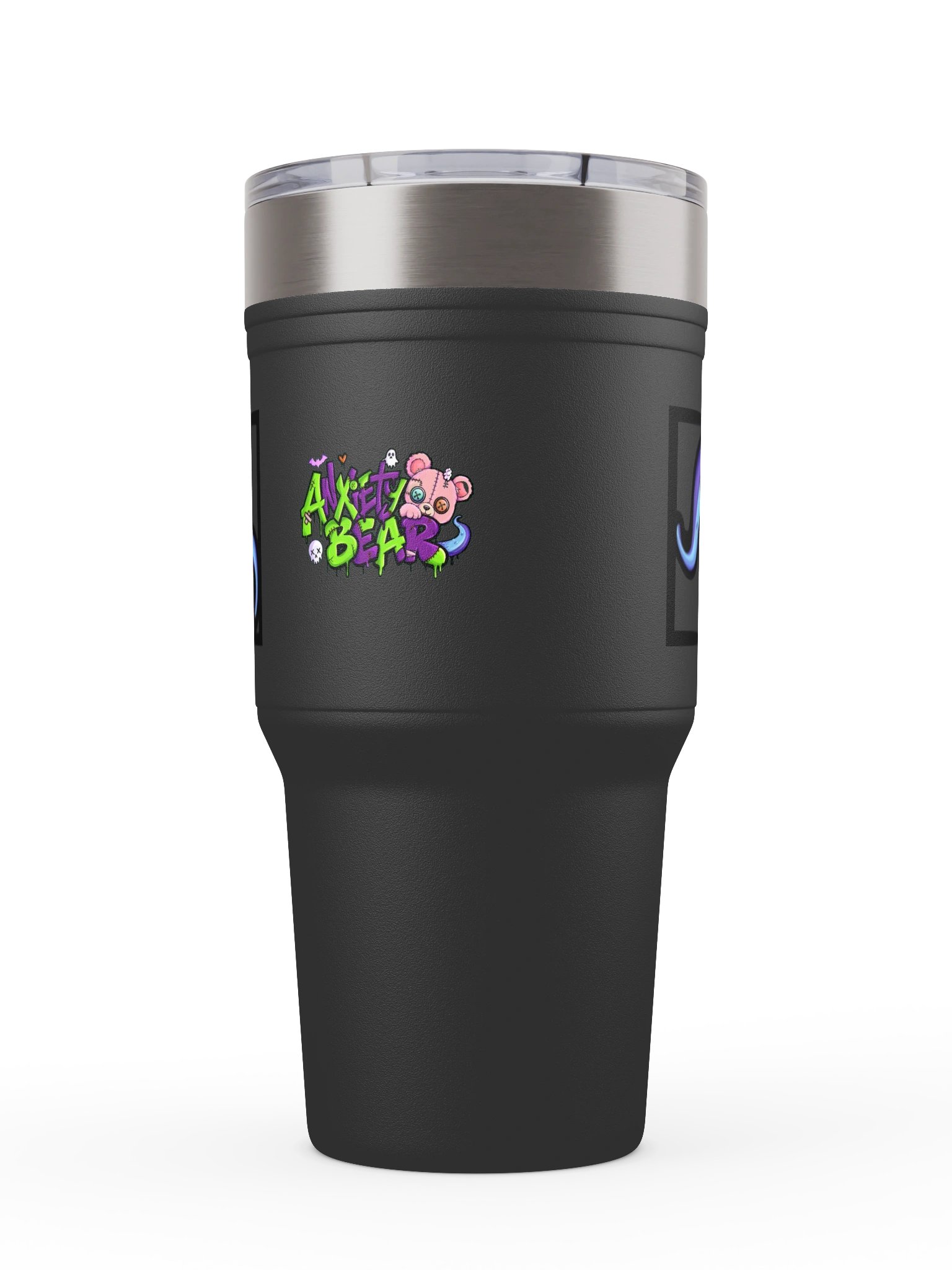 Anxiety Bear Scare Bear: Bearthulu tumbler 30oz product image (8)
