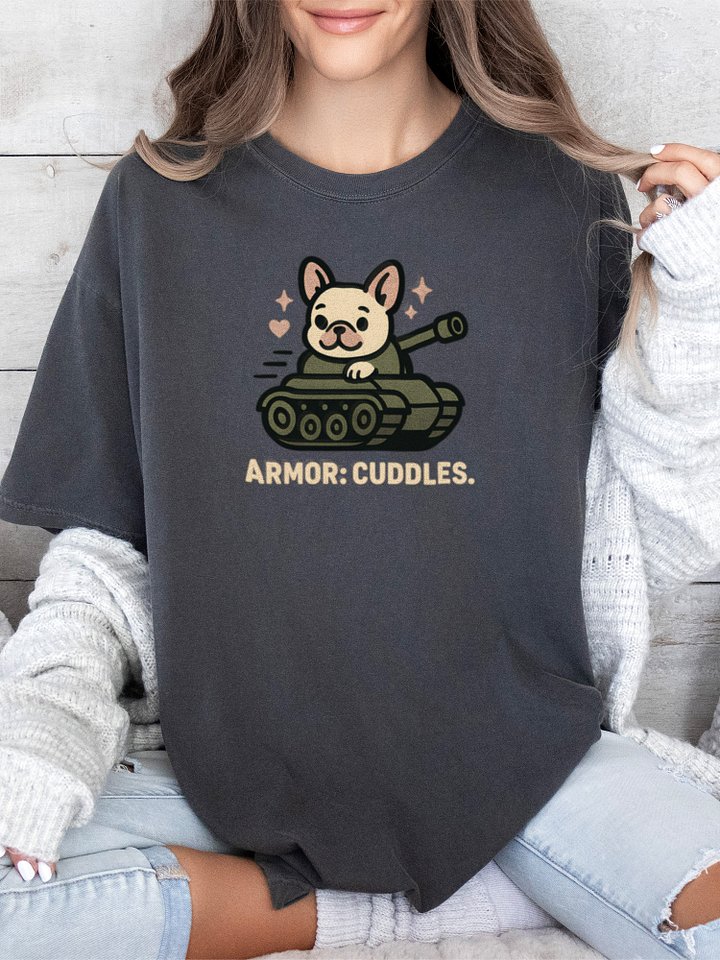 Tiny Tank Armor Cuddles (Frenchie) Tee product image (1)