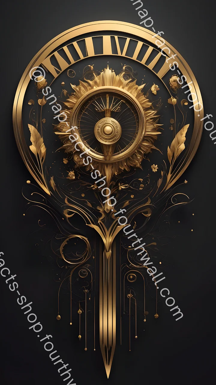 Eclipsed Elegance: The Golden Blossom product image (1)