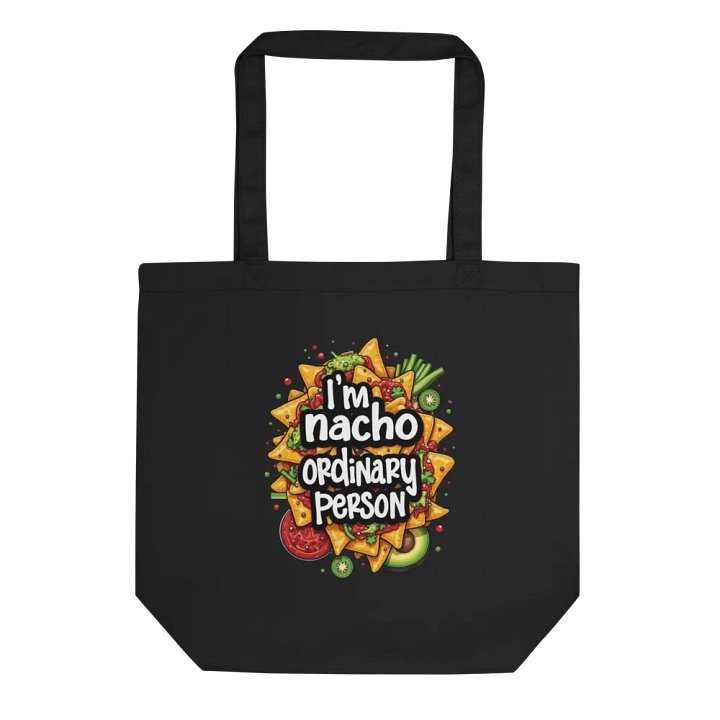 Nacho Lover Eco Tote Bag product image (1)