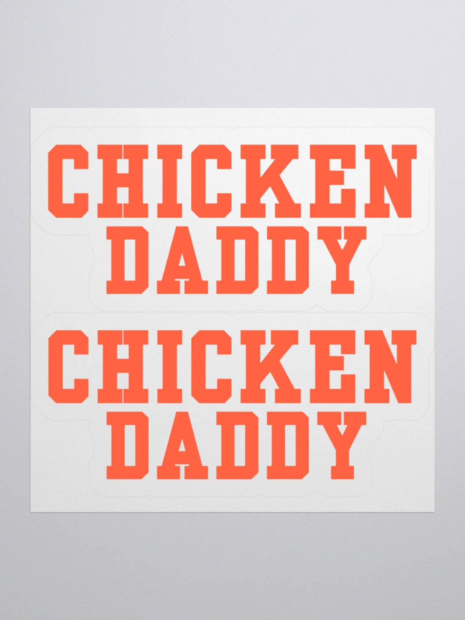 CHICKEN DADDY Stickers - 2 pack product image (4)