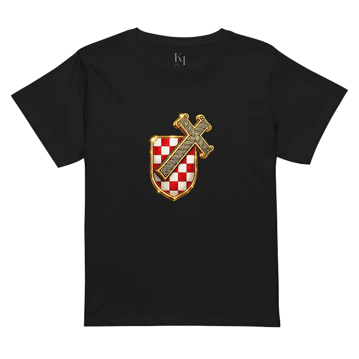 ZLATNI KRIŽ HRVATSKOG ZAVJETA -ŽENSKA MAJICA KRATKIH RUKAVA product image (2)