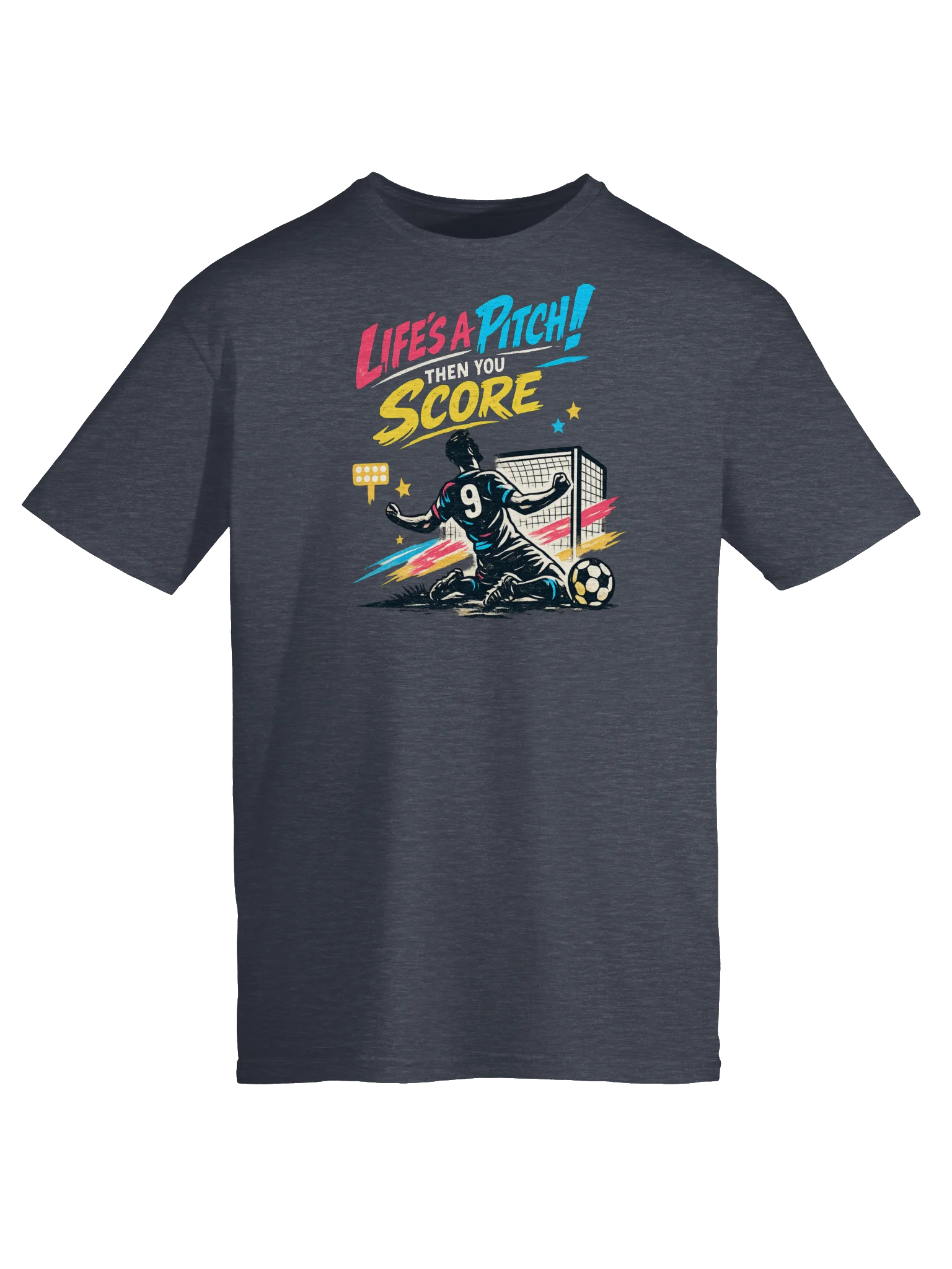 Life’s a Pitch Soccer Graphic Tee product image (5)