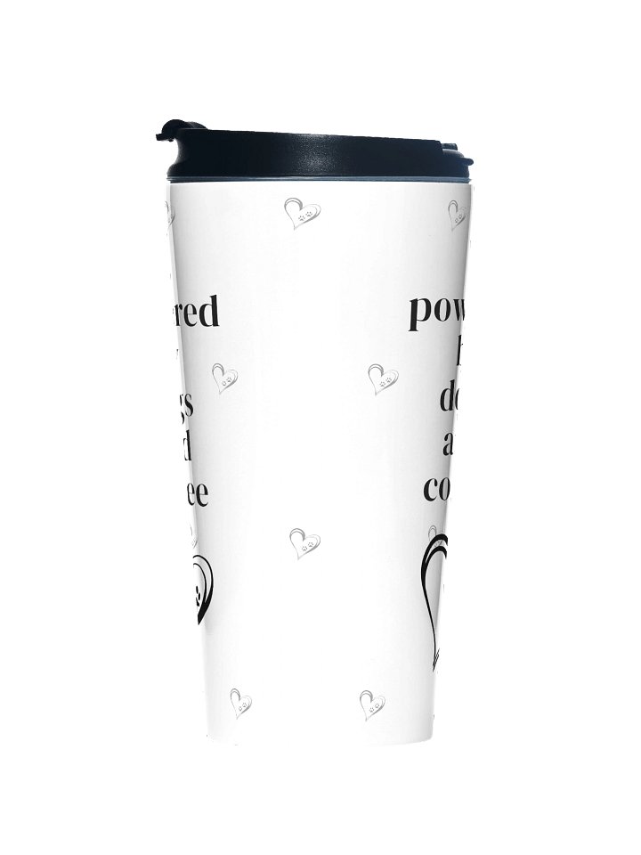 Powered by Dogs and Coffee Travel Mug product image (1)