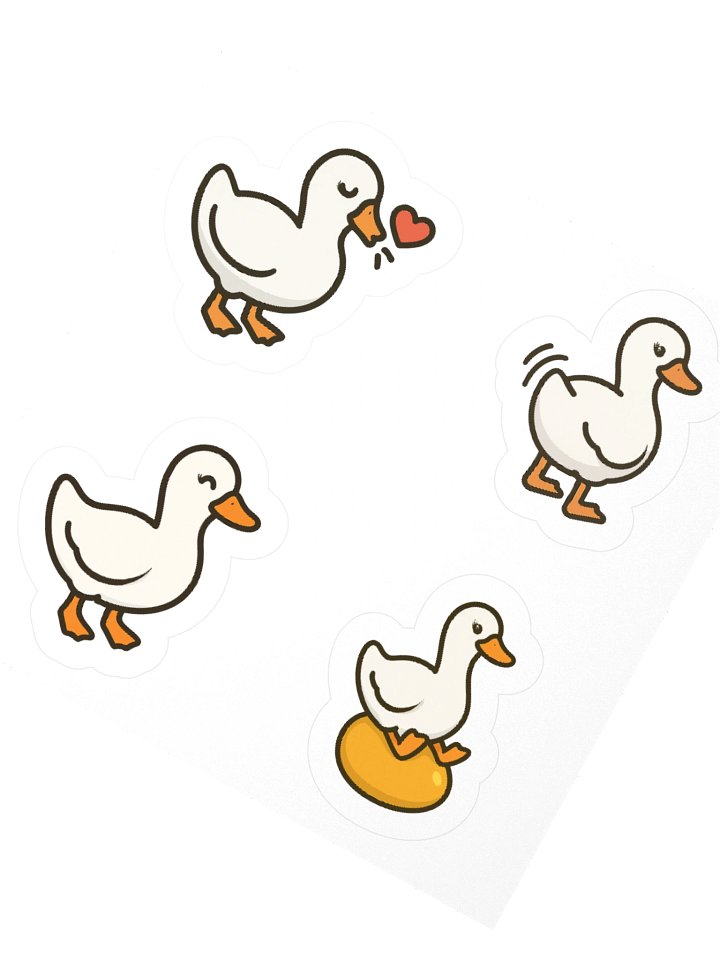 Geese Sticker Sheet 2 product image (4)