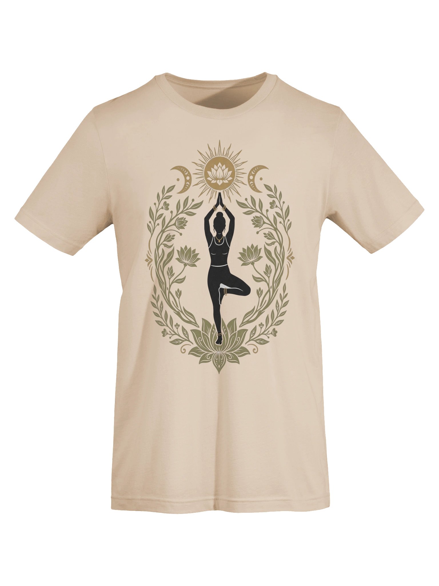 Camiseta Boho Postura del Árbol Mística | Camiseta de Yoga Enraizad product image (4)