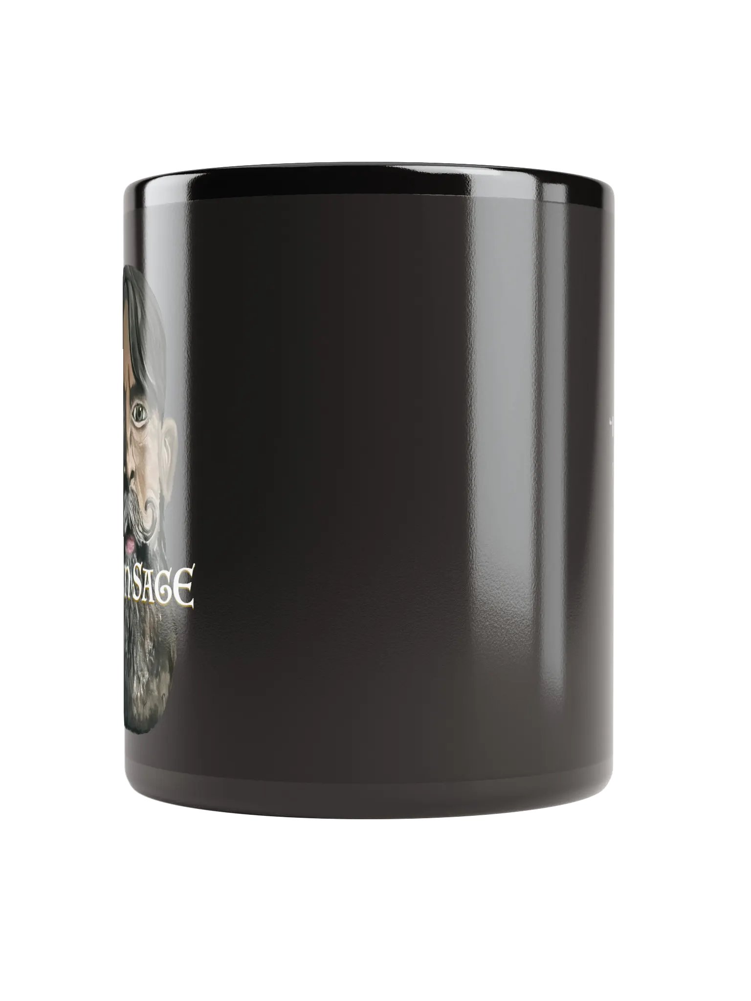 CajunSage Mug w/Quote (black) product image (11)