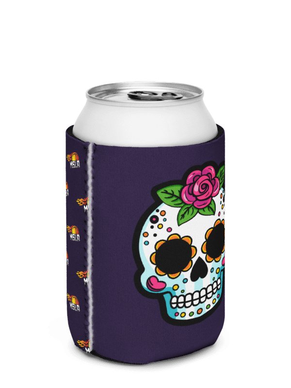 The Sugar Skull - Coozie Can Cooler product image (2)