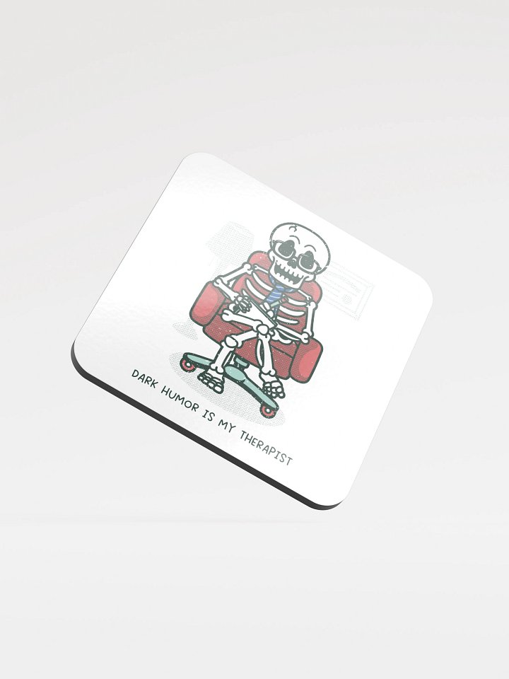 Dark Humor Is My Therapy Coaster product image (1)