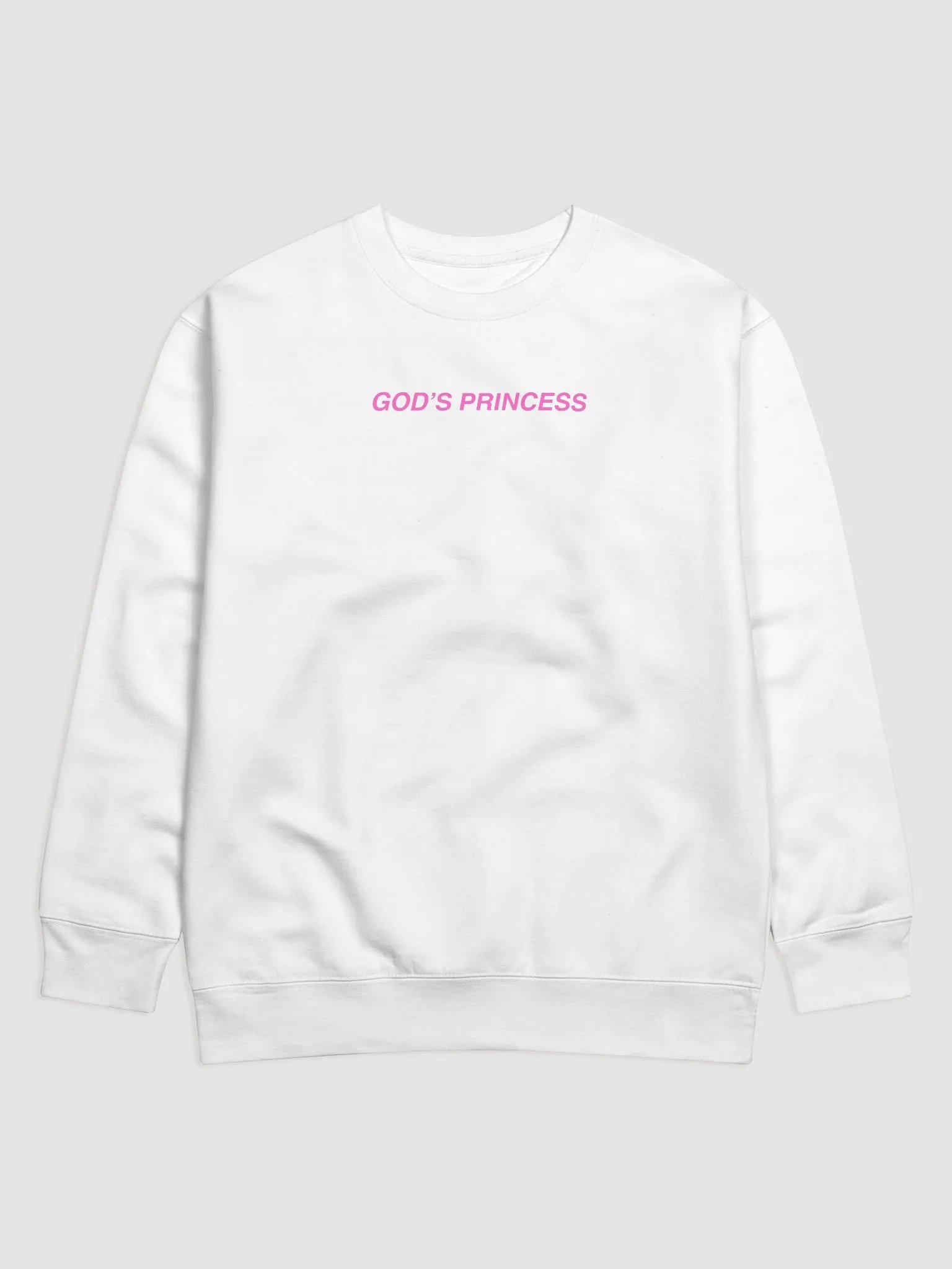 God's Princess (Pink Text) Crewneck product image (2)