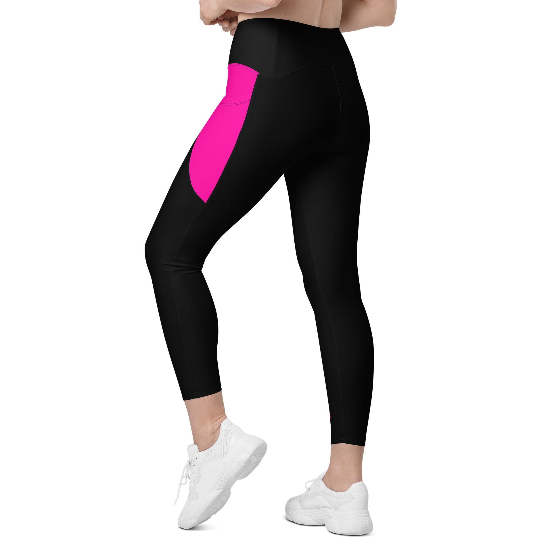 Lúth | Crossover Semi Compression Workout Leggings with Pockets & Sun protection product image (6)