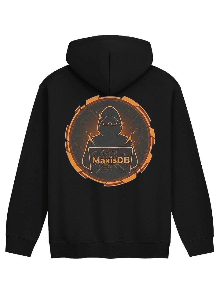 MaxisDB Orange Emblem Hoodie product image (4)