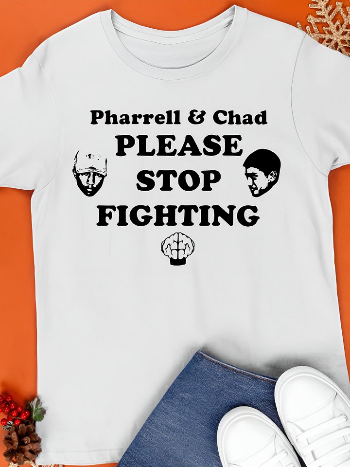 Pharrell Williams Chad Hugo The Neptunes Please Stop Fighting Shirt product image (1)