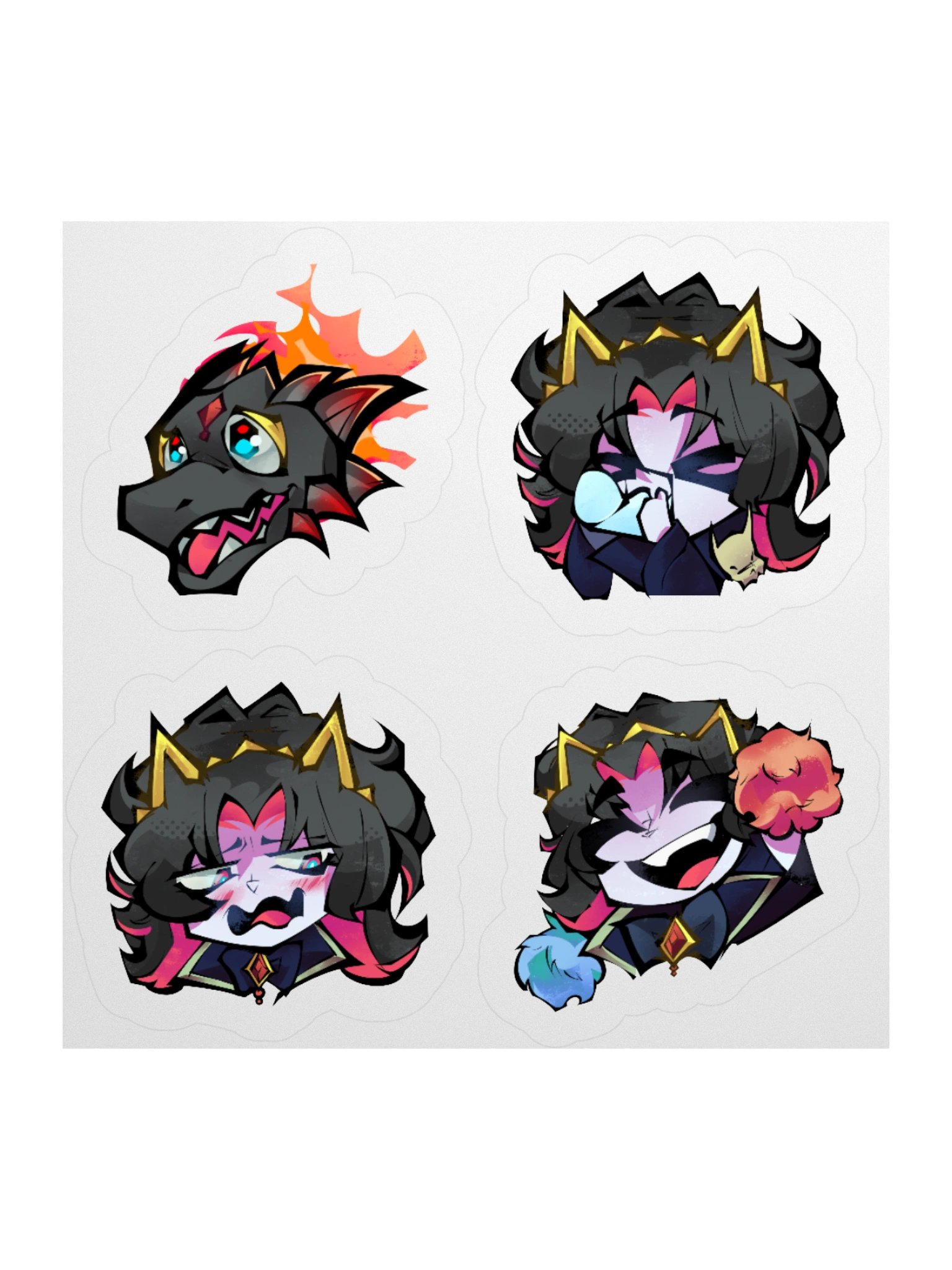 ✨ Cute Streamer Sticker Pack ✨ product image (2)